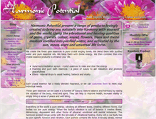 Tablet Screenshot of harmonicpotential.co.uk